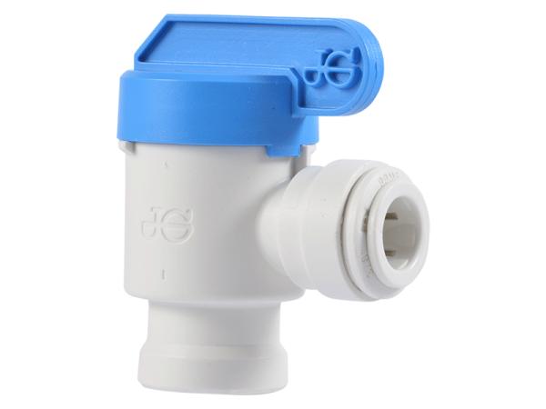 John Guest Tank Ball Valve 1/4"NPT x 3/8"QC